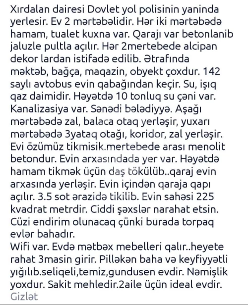 Satılır Yeni tikili
                                                225 m²,
                                                Binəqədi  (14/14)